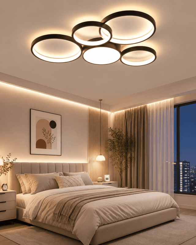Ultra Slim Rectangular LED Ceiling Light | Modern 60W Flush Mount Living Room Fixture – Flush Mount Ceiling Lights