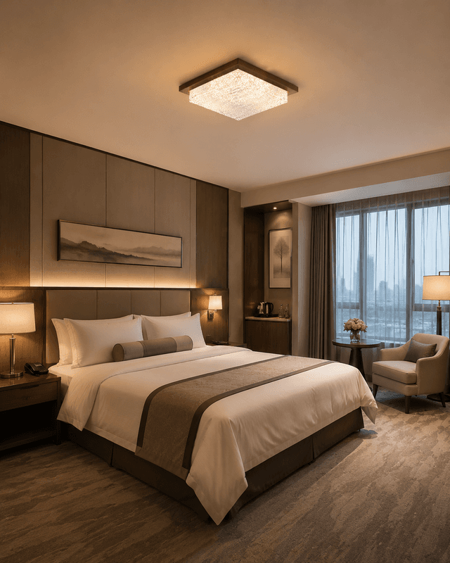 Modern Walnut Wood Full Spectrum LED Ceiling Light 18W – Flush Mount Ceiling Lights (view 2)