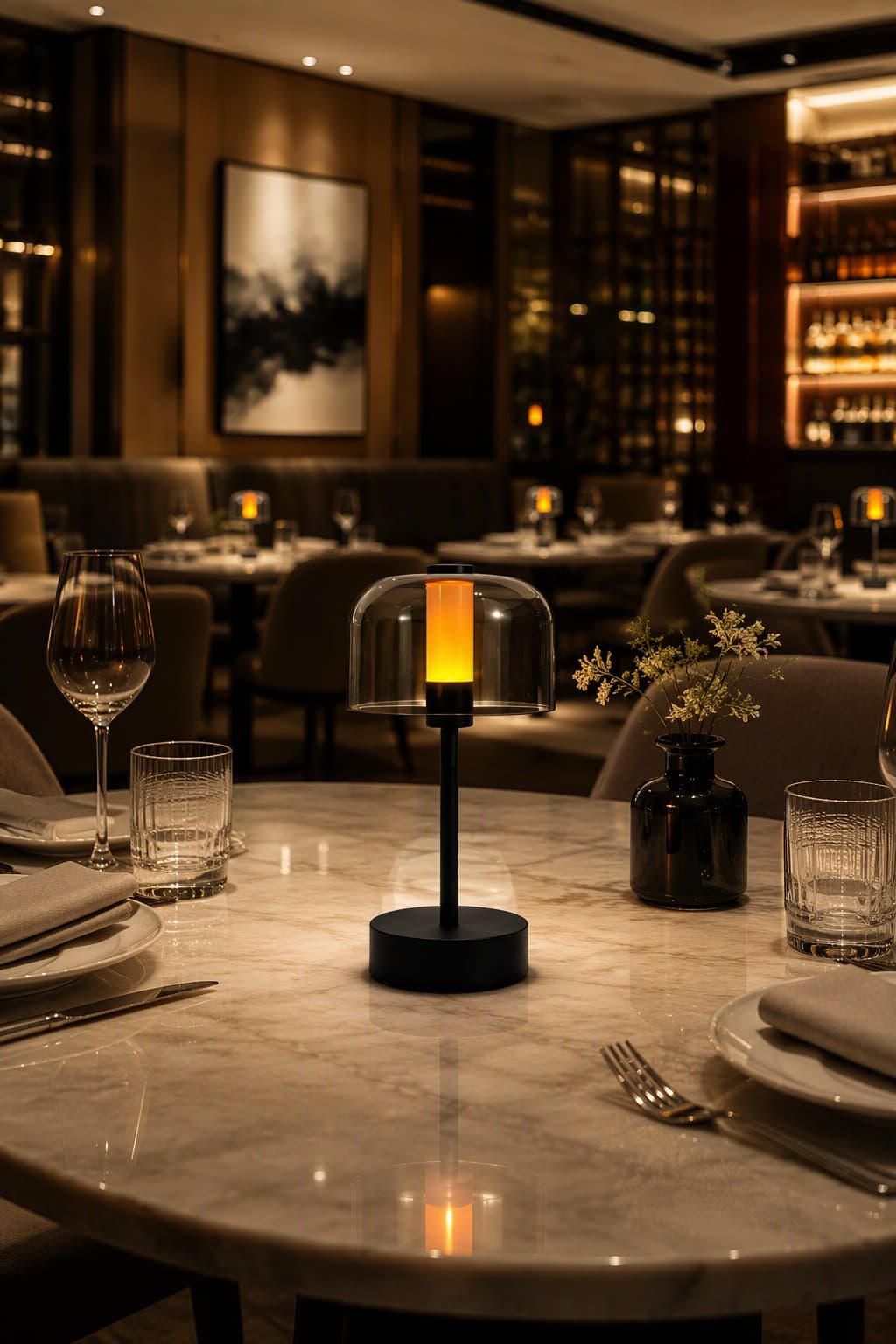 Rechargeable LED Table Lamps for Restaurants & Hotels | PARSLIT