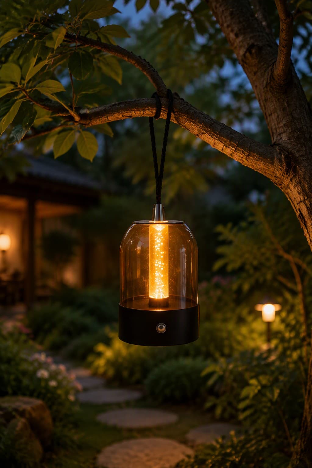 Dreamy Bubble Ambient Rechargeable Lamp with Rope Handle - 3-Color CCT & Dimmable