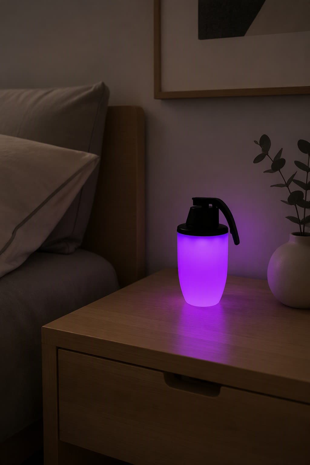 Factory Direct Creative Handheld RGB Portable Rechargeable LED Table Lamp