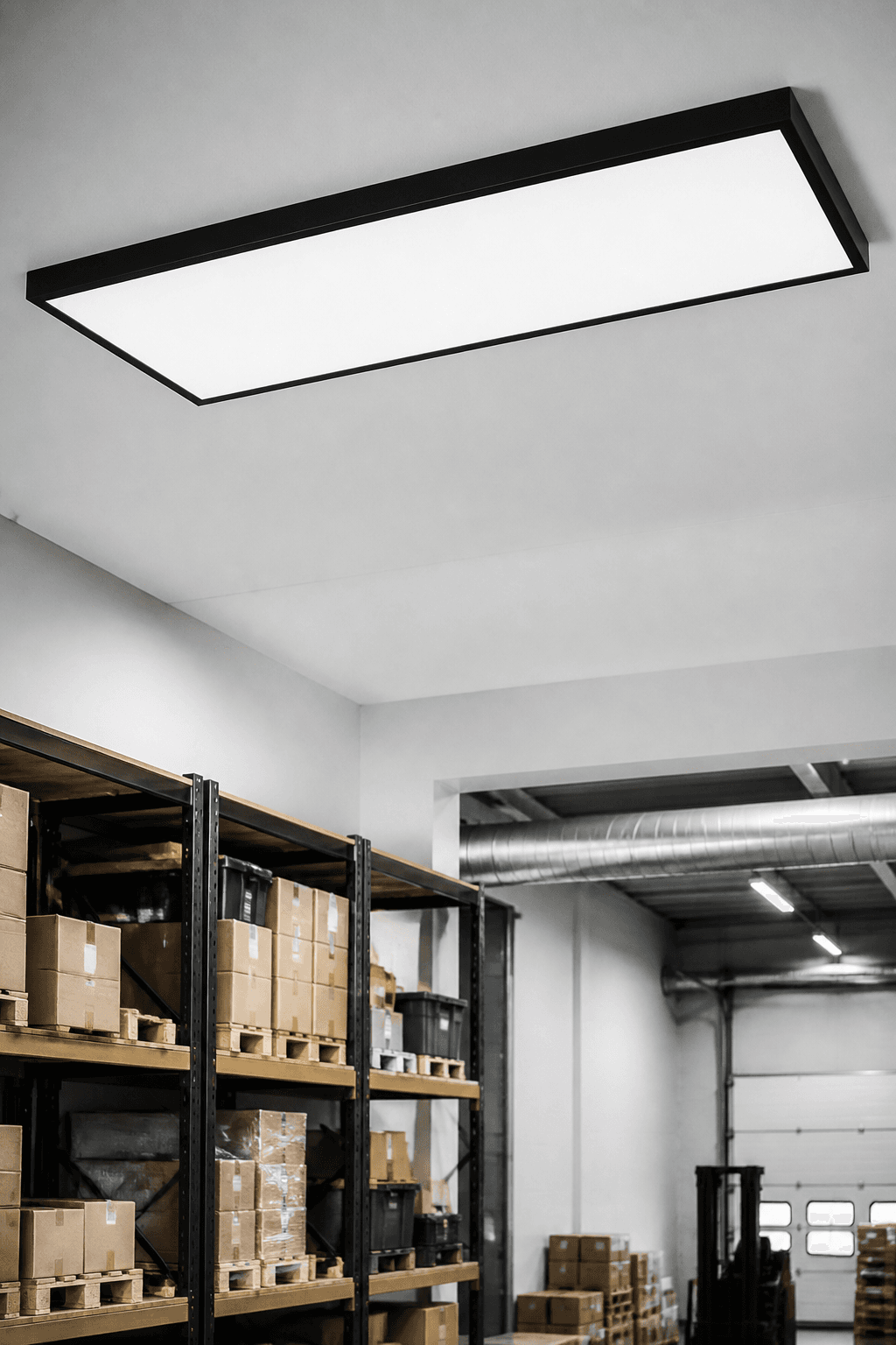 Ultra-Slim Modern Square LED Panel Light – 120W Surface Mounted Ceiling Fixture