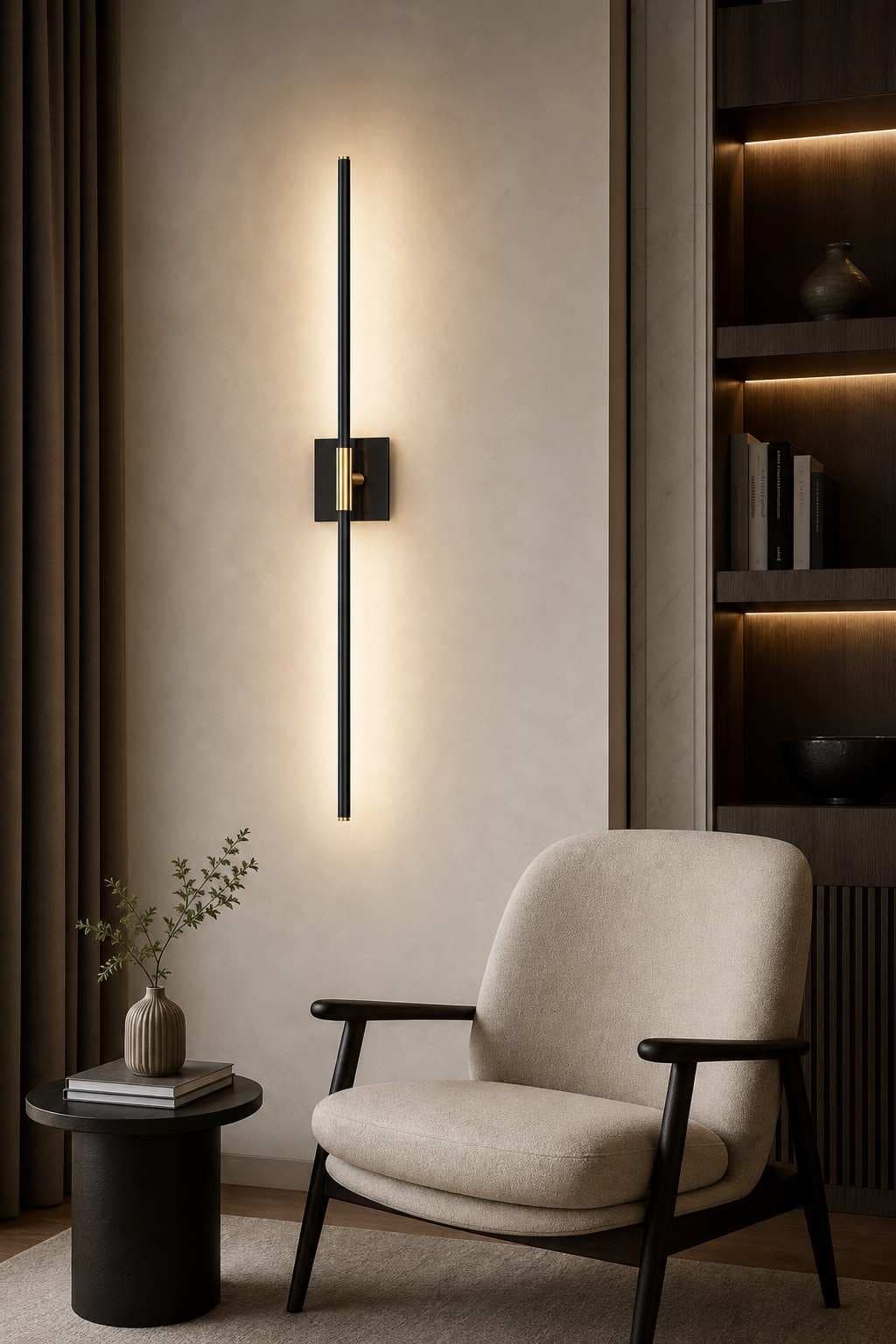 Rechargeable LED Wall Light | 360° Rotatable Wireless Vanity & Mirror Light