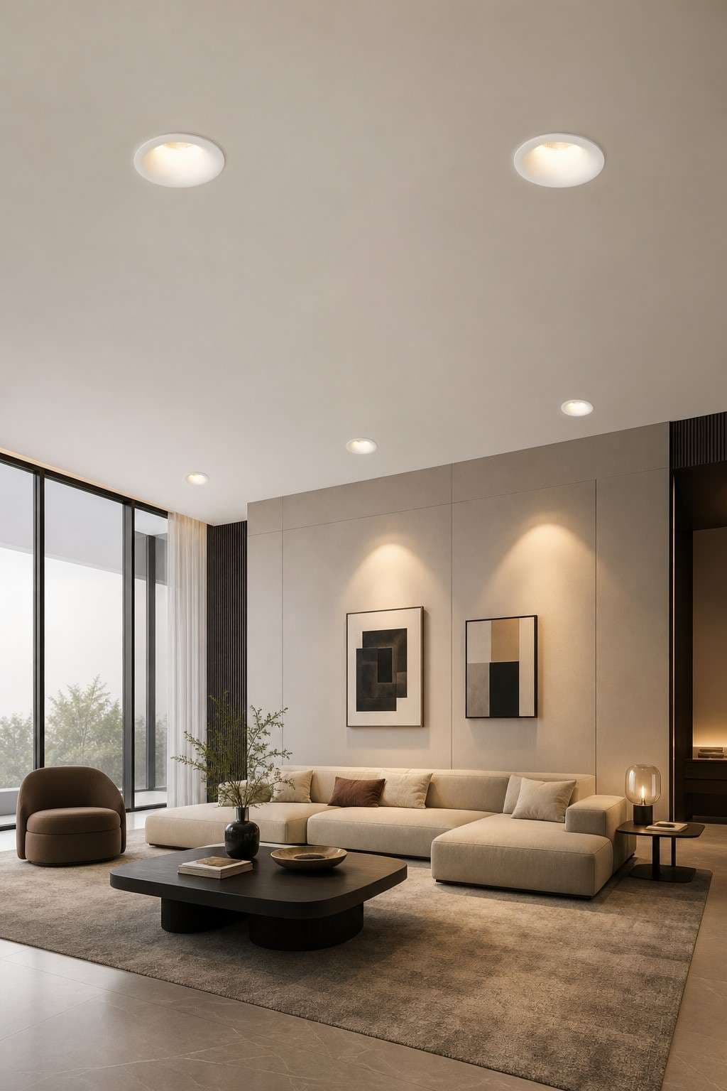 Trimless COB LED Recessed Spotlight | High CRI 95 Full Spectrum Downlight