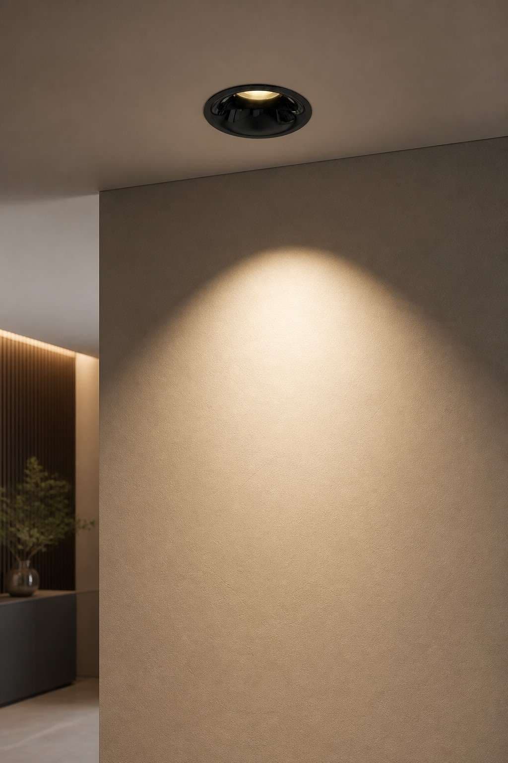 High CRI 95 COB LED Recessed Spotlight | Trimless Full Spectrum Downlight