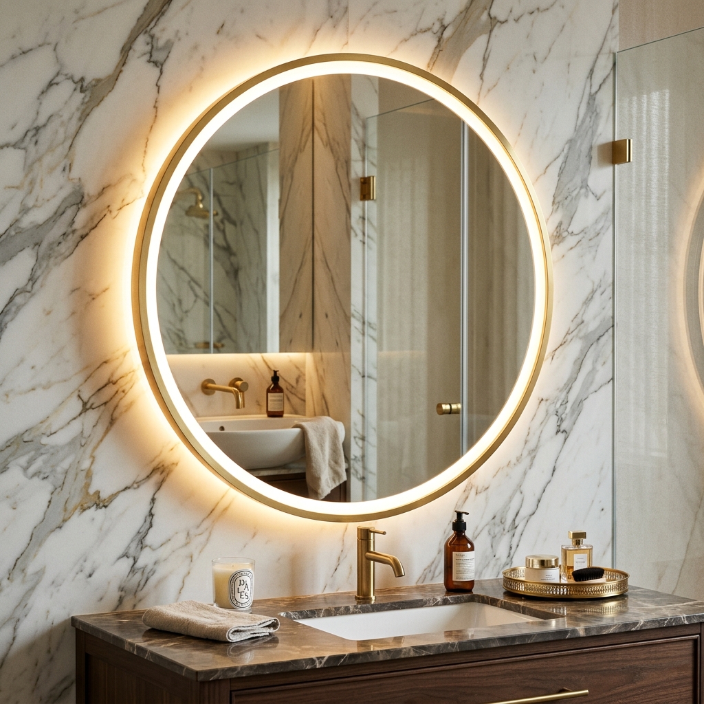 Round Backlit Vanity Series
